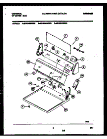 04 - Console And Control Parts parts for Frigidaire Dryer MDG436RBW0 from AppliancePartsPros.com