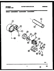 05 - Blower And Drive Parts parts for Frigidaire Dryer MDG436RBW0 from AppliancePartsPros.com