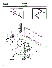 04 - System parts for Frigidaire Freezer MFC20M4FW3 from AppliancePartsPros.com