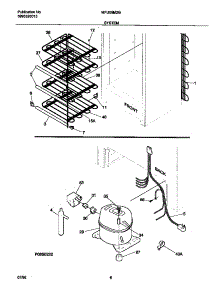 04 - System parts for Frigidaire Freezer MFU09M2GW3 from AppliancePartsPros.com