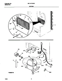 04 - System parts for Frigidaire Freezer MFU14F3GW5 from AppliancePartsPros.com