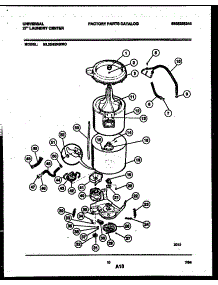 06 - Tub Detail parts for Frigidaire Washer Dryer Combo MLXE42RBWD0 from AppliancePartsPros.com