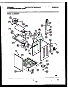 05 - Cabinet Parts parts for Frigidaire Washer Dryer Combo MLXE62RBWD0 from AppliancePartsPros.com