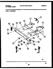 04 - Console And Control Parts parts for Frigidaire Washer Dryer Combo MLXG42RBWD0 from AppliancePartsPros.com