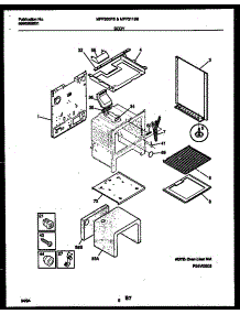 05 - Body Parts parts for Frigidaire Range MPF300BPDA from AppliancePartsPros.com