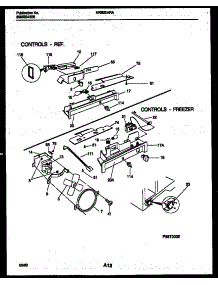 07 - Refrigerator Control Assembly, Damp parts for Frigidaire Refrigerator MRS20HRAD1 from AppliancePartsPros.com