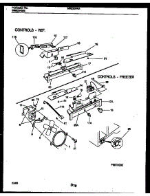 07 - Refrigerator Control Assembly, Damp parts for Frigidaire Refrigerator MRS20HRAWO from AppliancePartsPros.com
