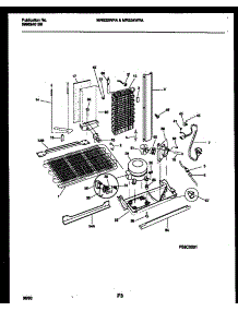 08 - System And Automatic Defrost Parts parts for Frigidaire Refrigerator MRS24WRADO from AppliancePartsPros.com