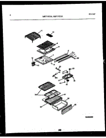 05 - Shelves And Supports parts for Frigidaire Refrigerator MRT15CHAAD0 from AppliancePartsPros.com