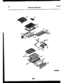 06 - Shelves And Supports parts for Frigidaire Refrigerator MRT15CHAY0 from AppliancePartsPros.com