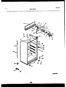 03 - Cabinet Parts parts for Frigidaire Refrigerator MRT18CHAAD0 from AppliancePartsPros.com