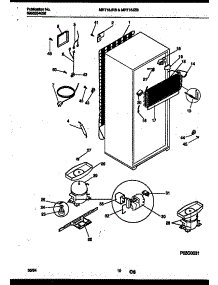 06 - System And Automatic Defrost Parts parts for Frigidaire Refrigerator MRT18JRBWO from AppliancePartsPros.com