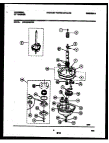 04 - Transmission Parts parts for Frigidaire Washer MWX233MBWD0 from AppliancePartsPros.com