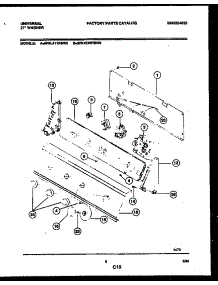 05 - Console And Control Parts parts for Frigidaire Washer MWX233RBD0 from AppliancePartsPros.com
