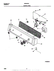 05 - Control Panel parts for Frigidaire Washer MWX233RES0 from AppliancePartsPros.com