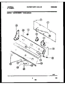 05 - Console And Control Parts parts for Frigidaire Washer MWX445MBWO from AppliancePartsPros.com