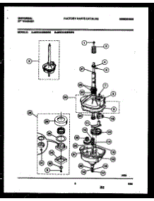 04 - Transmission Parts parts for Frigidaire Washer MWX445RBW0 from AppliancePartsPros.com