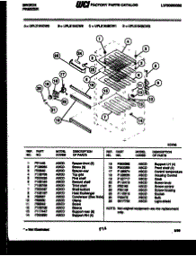 04 - Shelves And Supports parts for Frigidaire Freezer UFL2164ECW1 from AppliancePartsPros.com