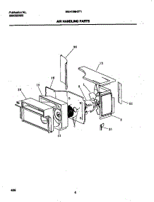 04 - Air Handling Parts parts for Frigidaire Air Conditioner WAH126H2T1 from AppliancePartsPros.com