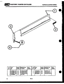 05 - Backguard parts for Frigidaire Air Conditioner AS139K1K1 from AppliancePartsPros.com