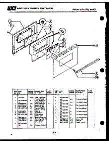 03 - Door Parts parts for Frigidaire Air Conditioner AS139K1K1 from AppliancePartsPros.com