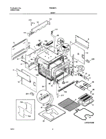 05 - Body parts for Frigidaire Range FED367ASA from AppliancePartsPros.com