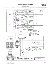 11 - Wiring Diagram parts for Frigidaire Range FED367ASA from AppliancePartsPros.com