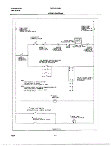 12 - Wiring Diagram parts for Frigidaire Range FGF335CGSK from AppliancePartsPros.com