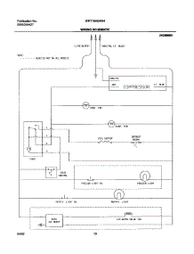 10 - Wiring Schematic parts for White Westinghouse Refrigerator WRT18A0AW4 from AppliancePartsPros.com