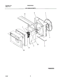 07 - Air Handling Parts parts for Frigidaire Air Conditioner WAS250K2A2 from AppliancePartsPros.com