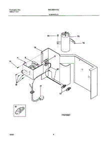 05 - Controls parts for Frigidaire Air Conditioner WAC060K7A2 from AppliancePartsPros.com