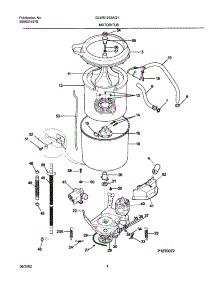 05 - Wshr Mtr,Hose parts for Frigidaire Washer GLWS1233AQ1 from AppliancePartsPros.com