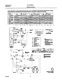 14 - Wiring Diagram parts for Frigidaire Washer Dryer Combo WLXG42RED3 from AppliancePartsPros.com