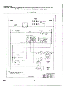 12 - Wiring Diagram parts for Frigidaire Range GGF354BHWC from AppliancePartsPros.com