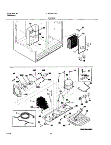 13 - System parts for Frigidaire Refrigerator PLHS238ZCB1 from AppliancePartsPros.com