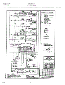 10 - Wiring Diagram parts for Frigidaire Range FED387CHSA from AppliancePartsPros.com