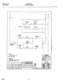 08 - Wiring Diagram parts for Frigidaire Oven FEB702CESH from AppliancePartsPros.com