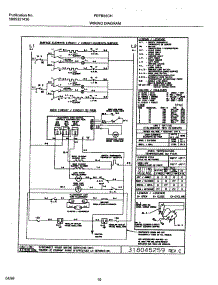 10 - Wiring Diagram parts for Frigidaire Range FEFB55CHSA from AppliancePartsPros.com