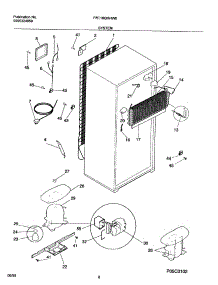 09 - System parts for Frigidaire Refrigerator FRT18QRHW0 from AppliancePartsPros.com