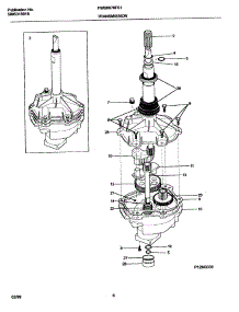 07 - Transmission parts for Frigidaire Washer FWS6976FS1 from AppliancePartsPros.com