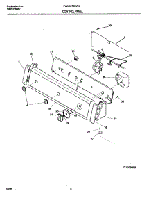 09 - Control Panel parts for Frigidaire Washer FWX6970EW4 from AppliancePartsPros.com