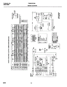10 - Wiring Diagram parts for Frigidaire Washer FWX6970EW4 from AppliancePartsPros.com