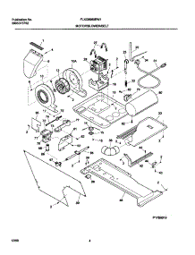 05 - Motor / Blower / Belt parts for Frigidaire Washer Dryer Combo FLXG8960EW1 from AppliancePartsPros.com