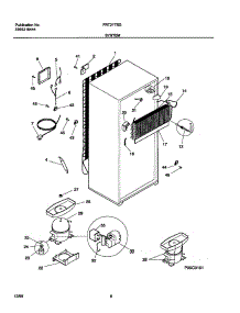 09 - System parts for Frigidaire Refrigerator FRT21TSGD2 from AppliancePartsPros.com
