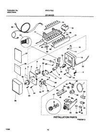 11 - Ice Maker parts for Frigidaire Refrigerator FRT21TSGD2 from AppliancePartsPros.com