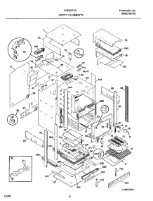 07 - Cavity / Elements parts for Frigidaire Oven FGB557CESI from AppliancePartsPros.com