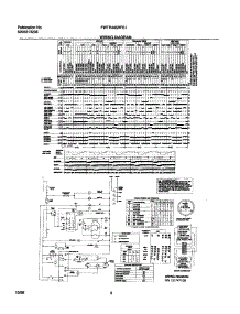 08 - Wiring parts for Frigidaire Washer FWTR445RFS1 from AppliancePartsPros.com