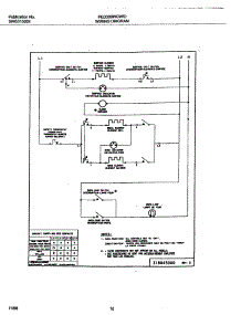 10 - Wiring parts for Frigidaire Range FED300WCW3 from AppliancePartsPros.com
