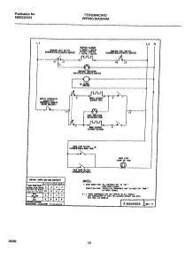 10 - Wiring Diagram parts for Frigidaire Range FES300WCWF from AppliancePartsPros.com