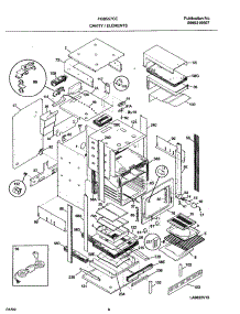 07 - Cavity / Elements parts for Frigidaire Oven FGB557CEBF from AppliancePartsPros.com